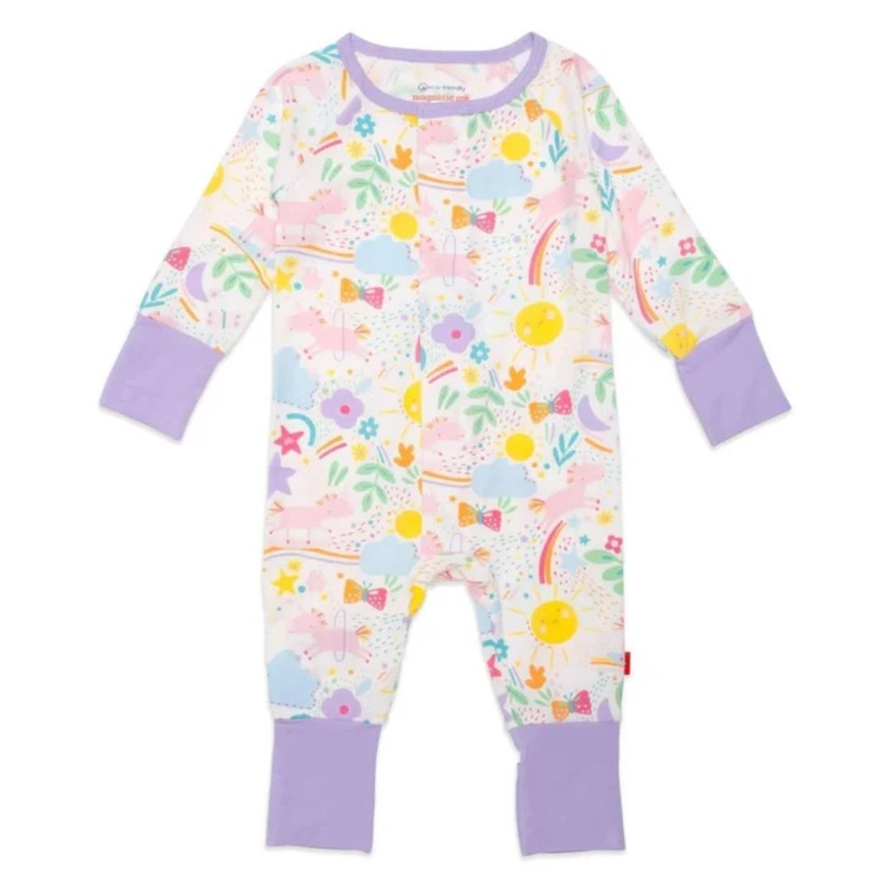 NWT Magnetic Me Sunny Day Vibes Modal Magnetic Coverall SZ 0-3 months